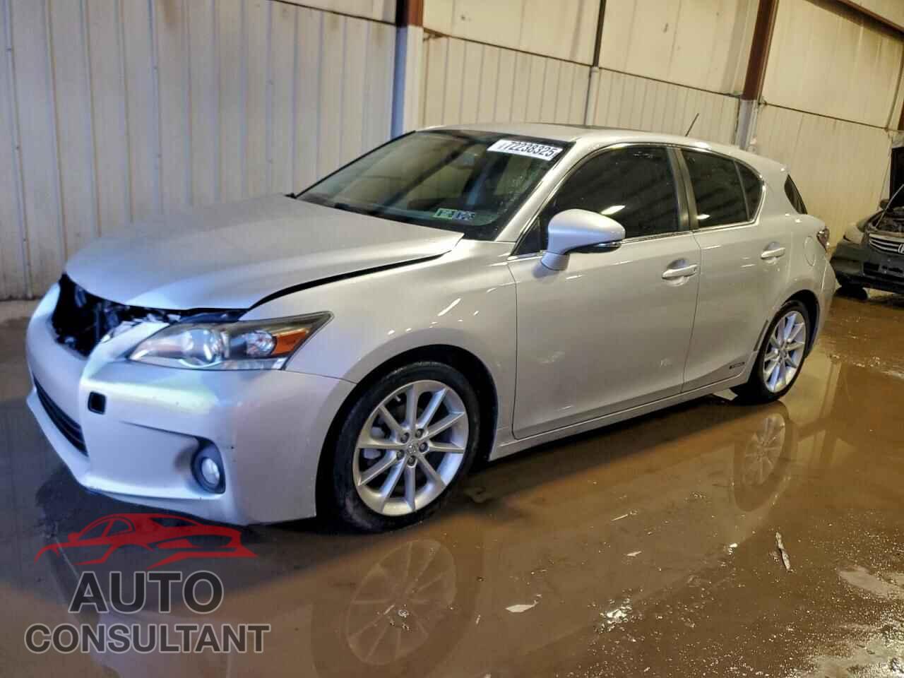 LEXUS CT 200 2012 - JTHKD5BH5C2086099