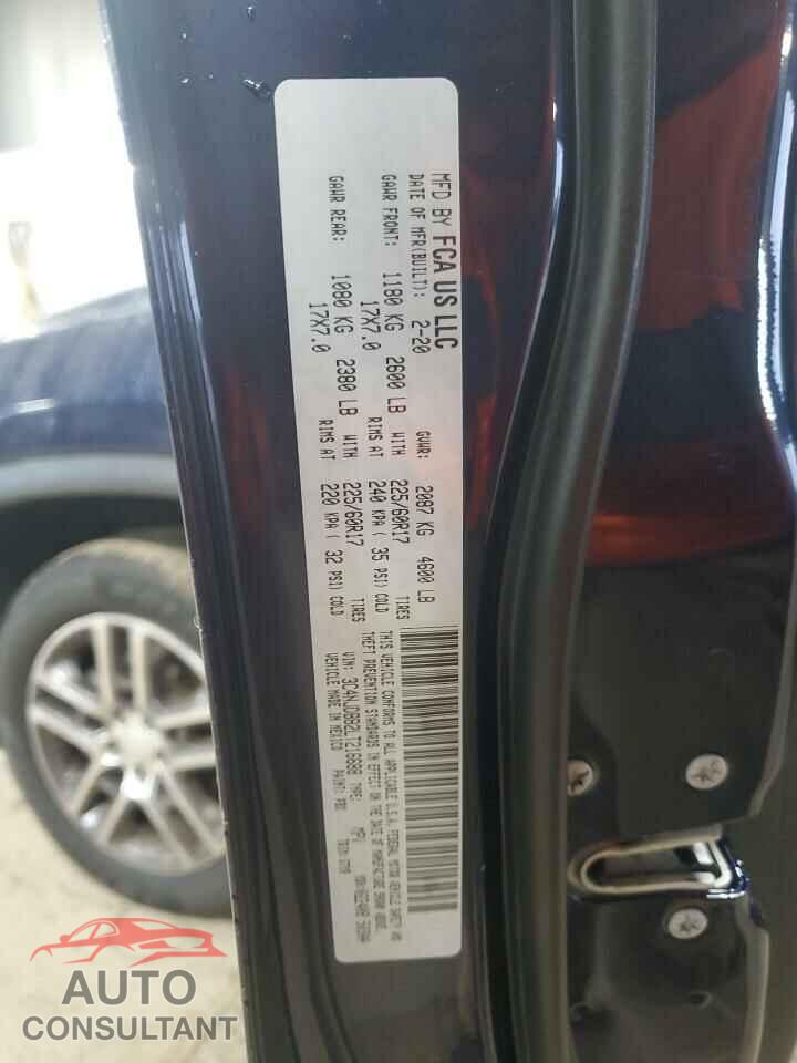 JEEP COMPASS 2020 - 3C4NJDBB2LT216688