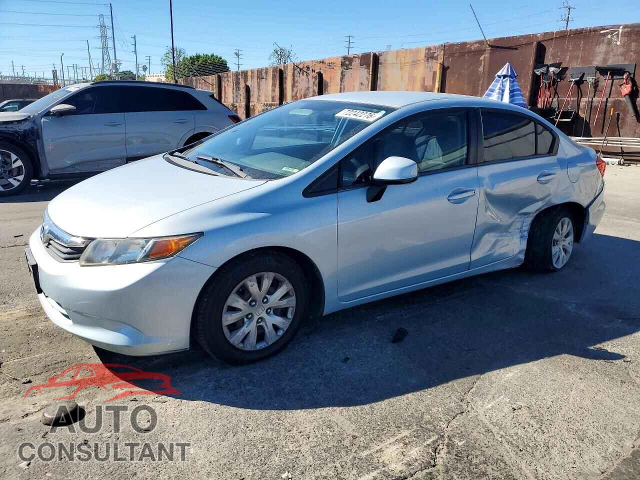 HONDA CIVIC 2012 - 19XFB2F56CE338758