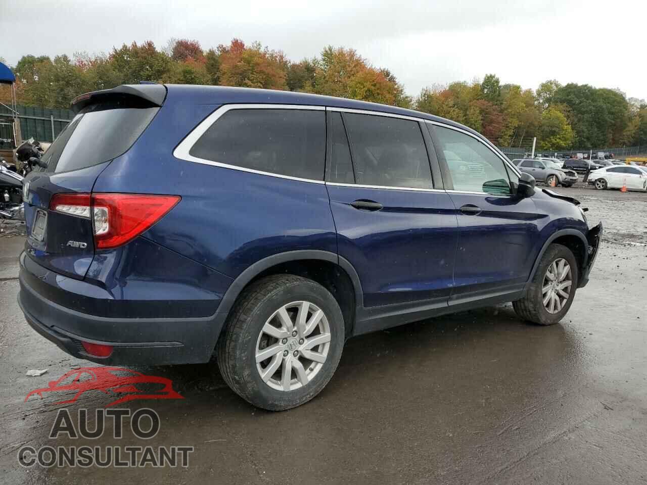 HONDA PILOT 2019 - 5FNYF6H19KB019264