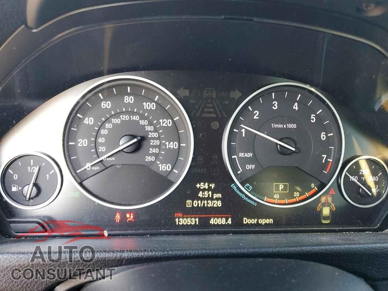 BMW 3 SERIES 2013 - WBA3B5C57DF597319