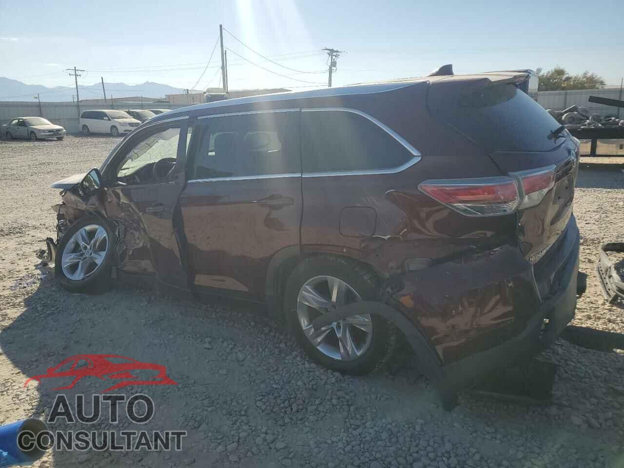 TOYOTA HIGHLANDER 2014 - 5TDDKRFH0ES007340