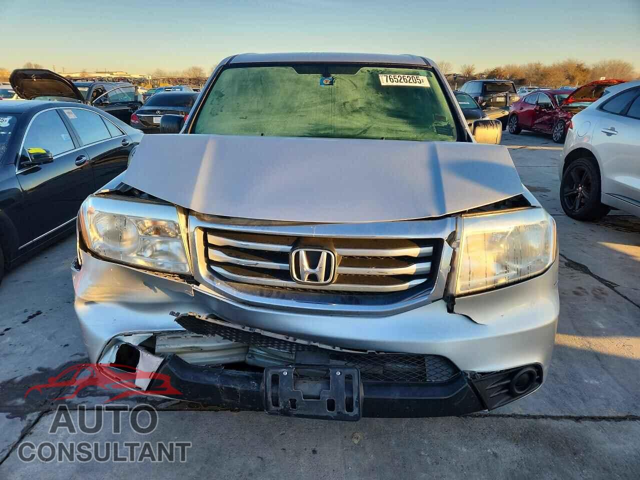 HONDA PILOT 2013 - 5FNYF3H25DB023094