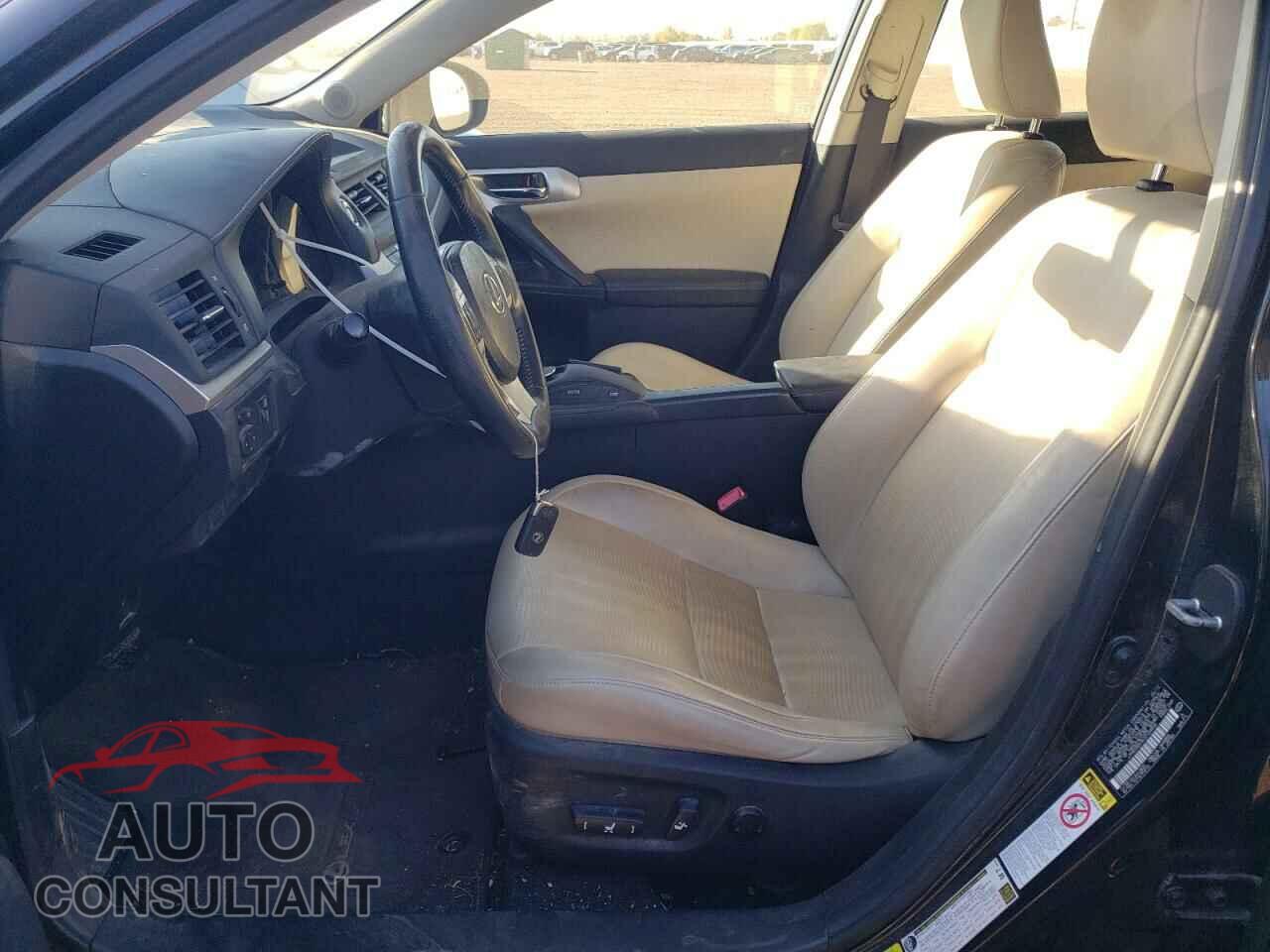 LEXUS CT 200 2012 - JTHKD5BH5C2104892