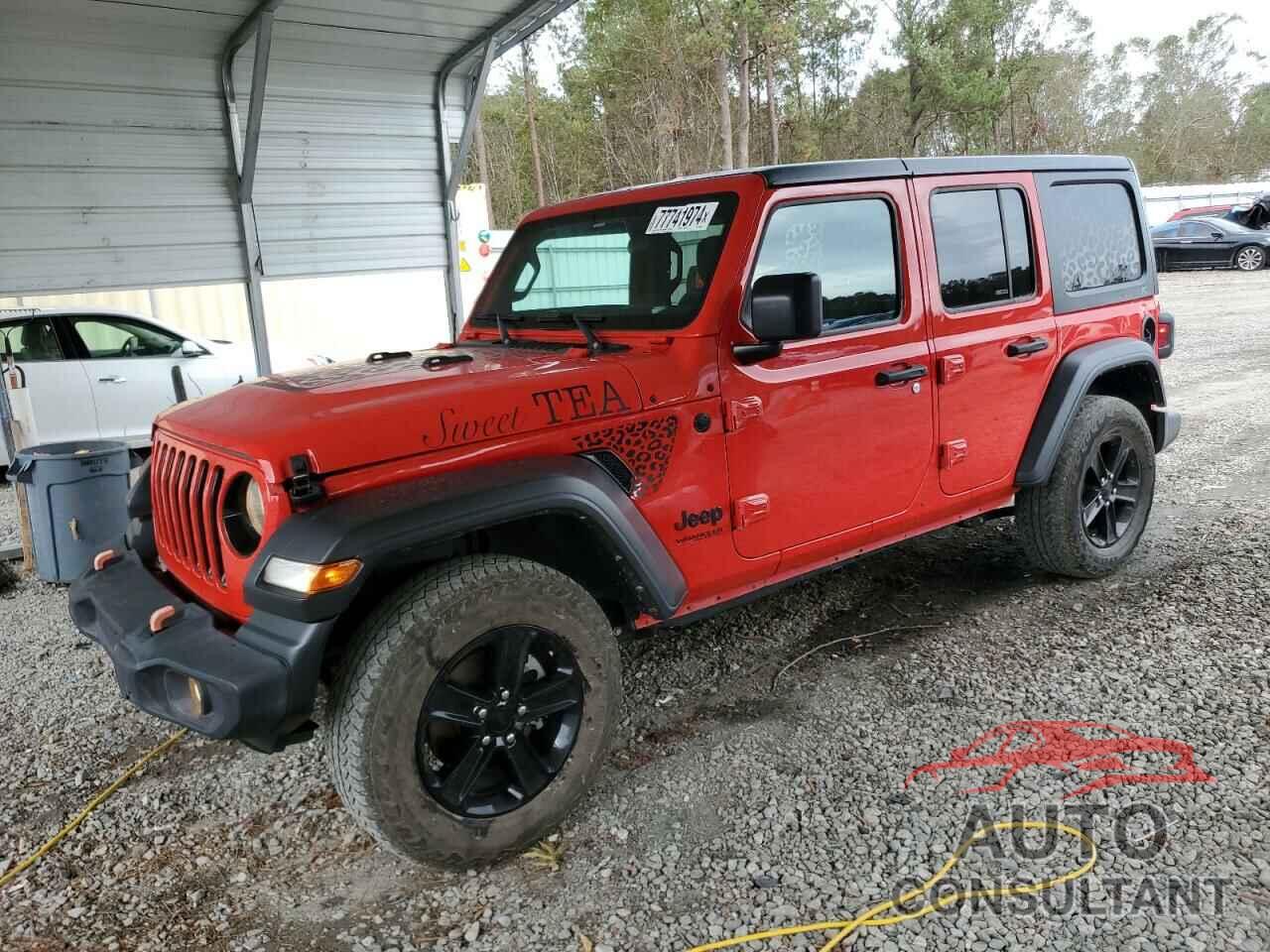 JEEP WRANGLER 2021 - 1C4HJXDGXMW593403