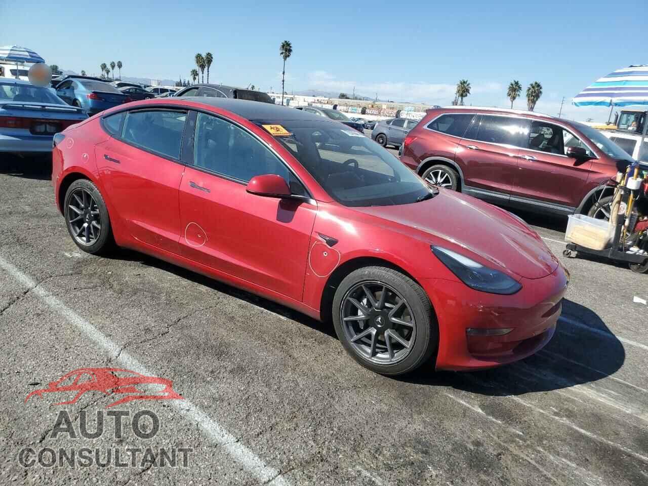 TESLA MODEL 3 2022 - 5YJ3E1EB4NF135943