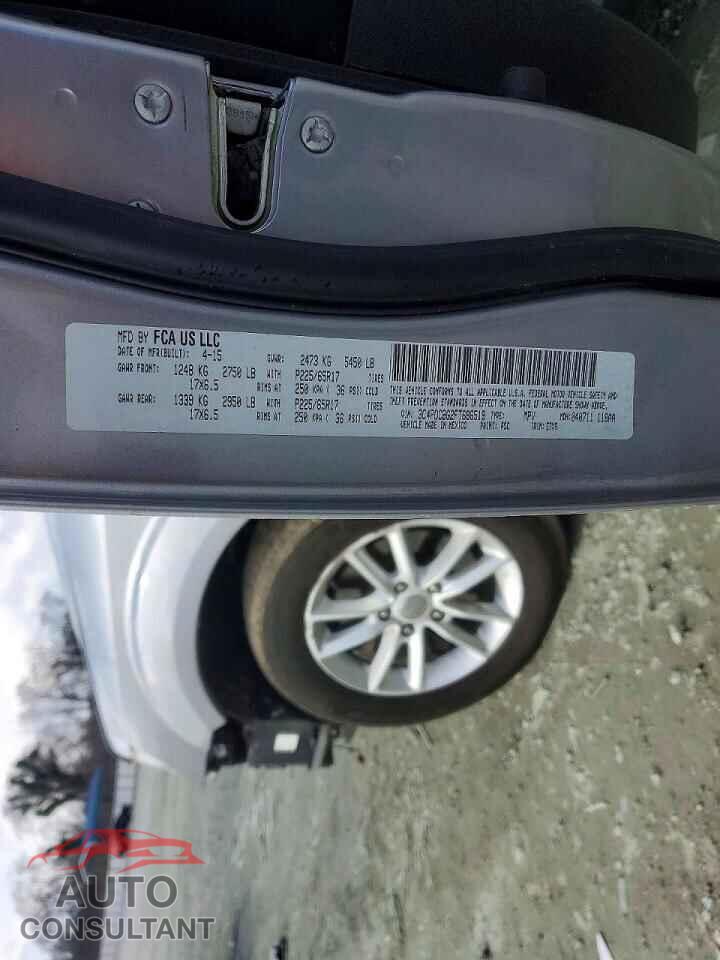 DODGE JOURNEY 2015 - 3C4PDCBG2FT686519