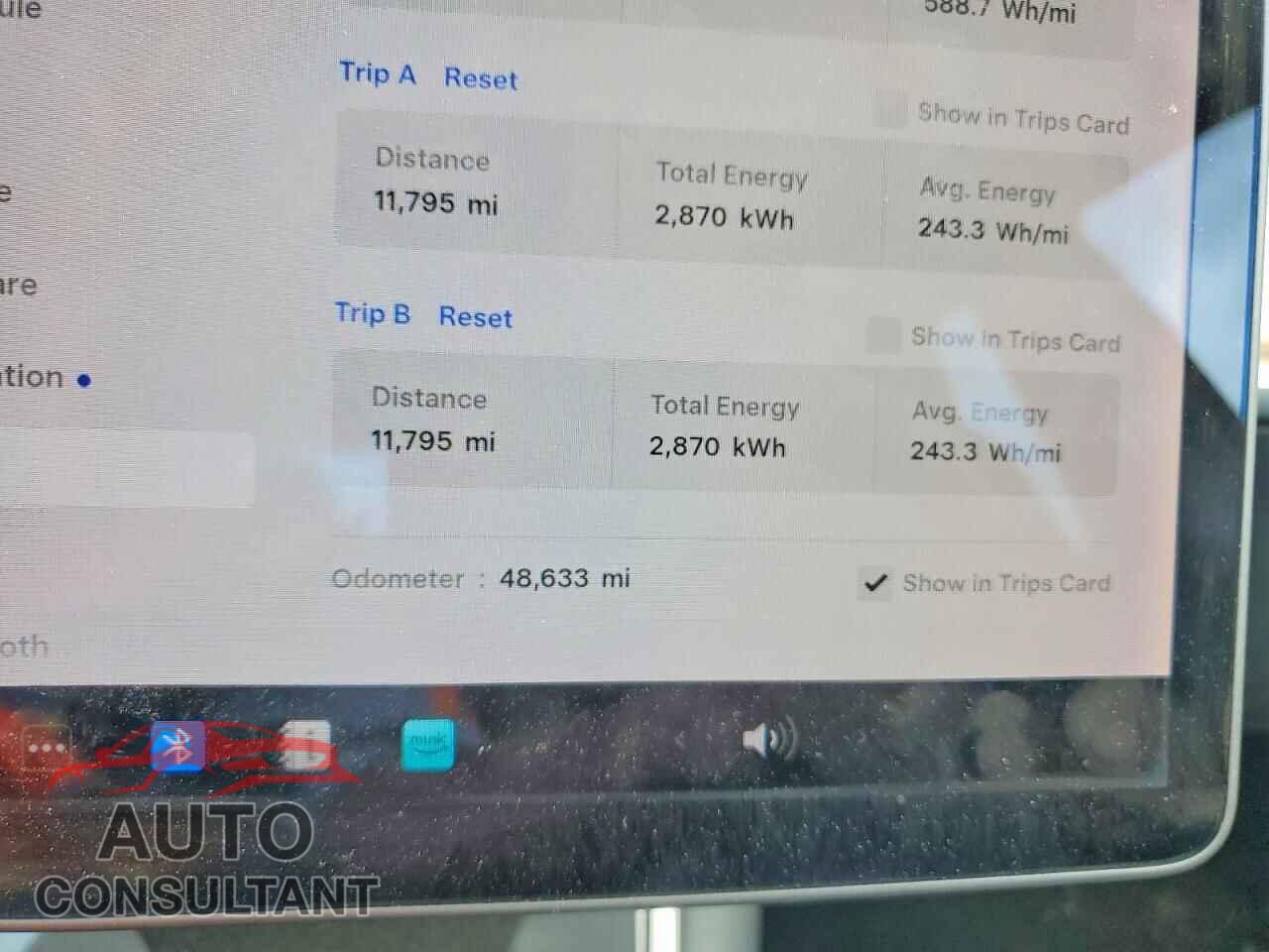 TESLA MODEL 3 2020 - 5YJ3E1EA0LF747061