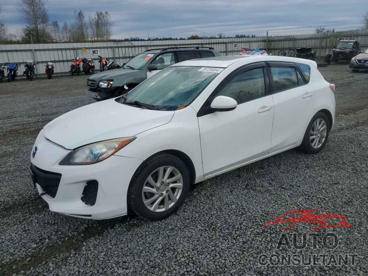 MAZDA 3 2012 - JM1BL1L88C1629477