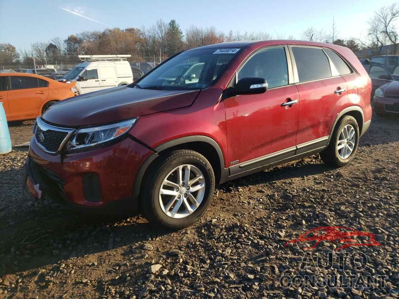 KIA SORENTO 2014 - 5XYKTCA67EG535378