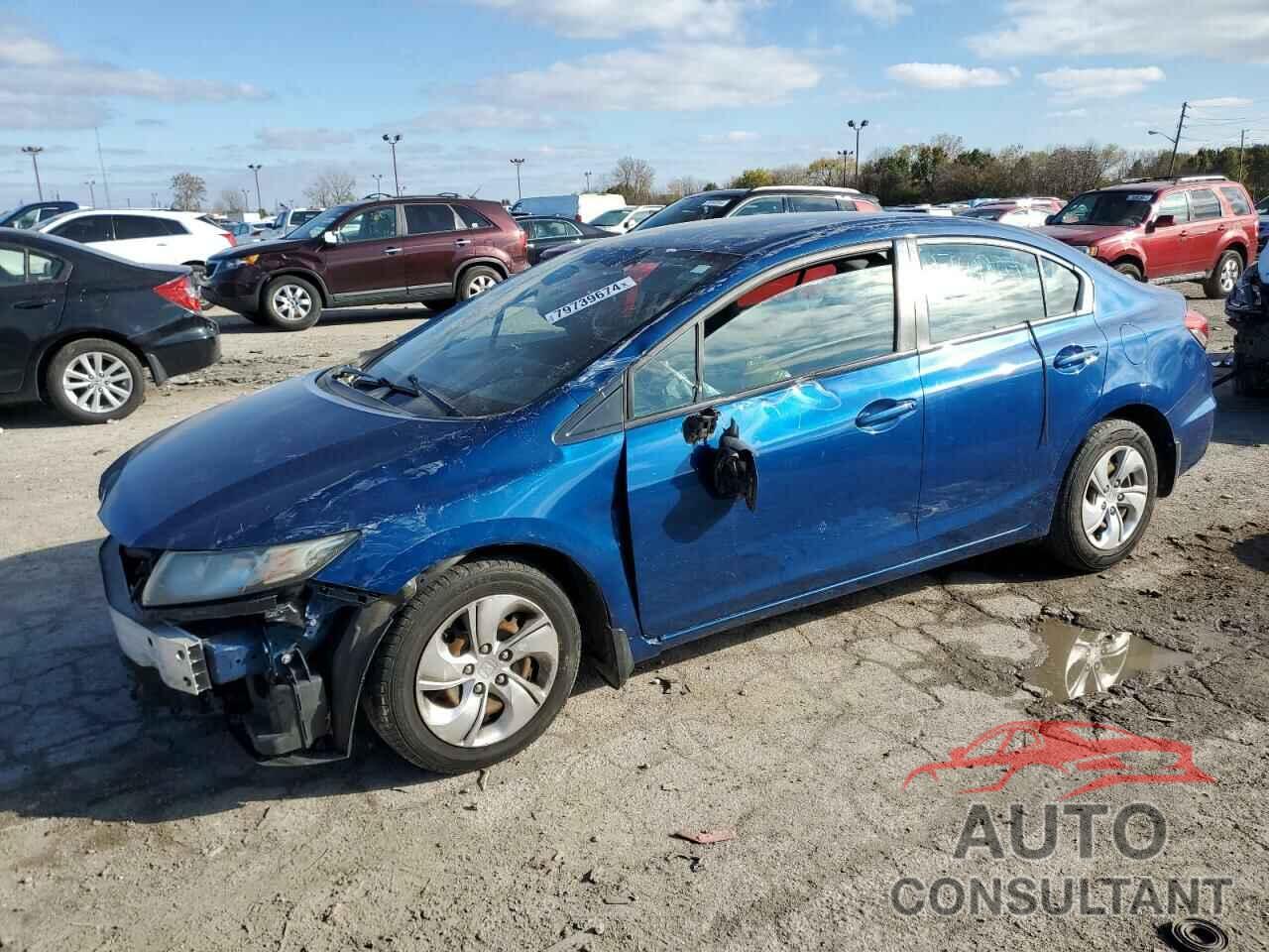 HONDA CIVIC 2013 - 2HGFB2F56DH580909