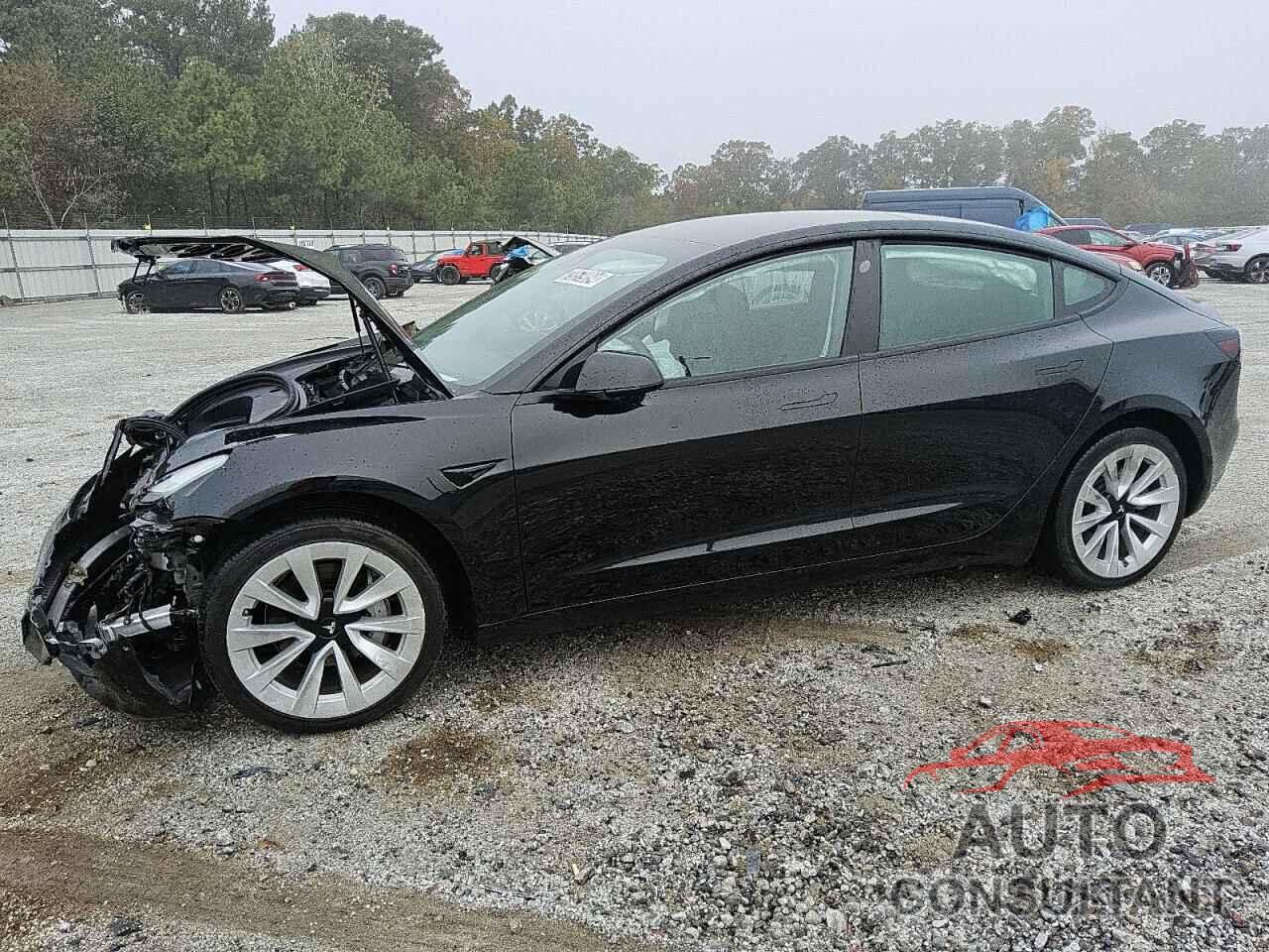 TESLA MODEL 3 2022 - 5YJ3E1EA5NF304147