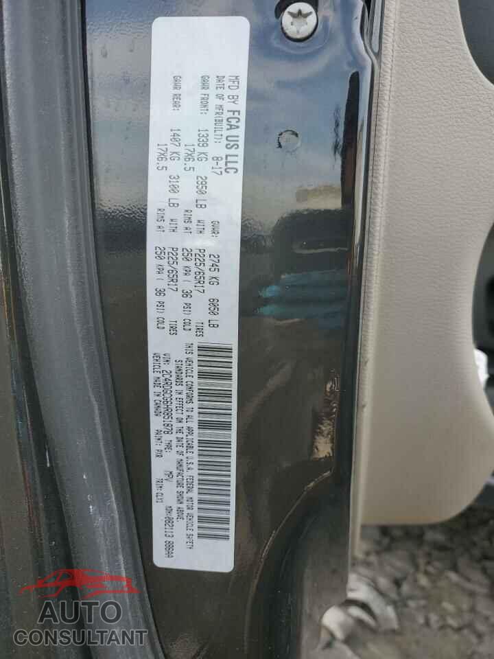 DODGE CARAVAN 2017 - 2C4RDGCG6HR851878