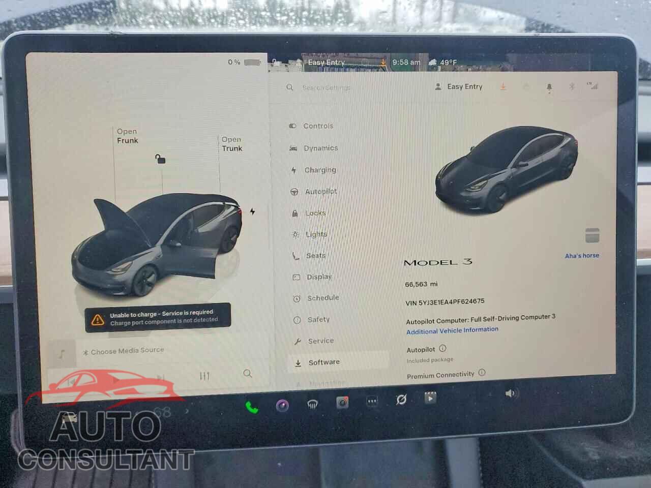 TESLA MODEL 3 2023 - 5YJ3E1EA4PF624675