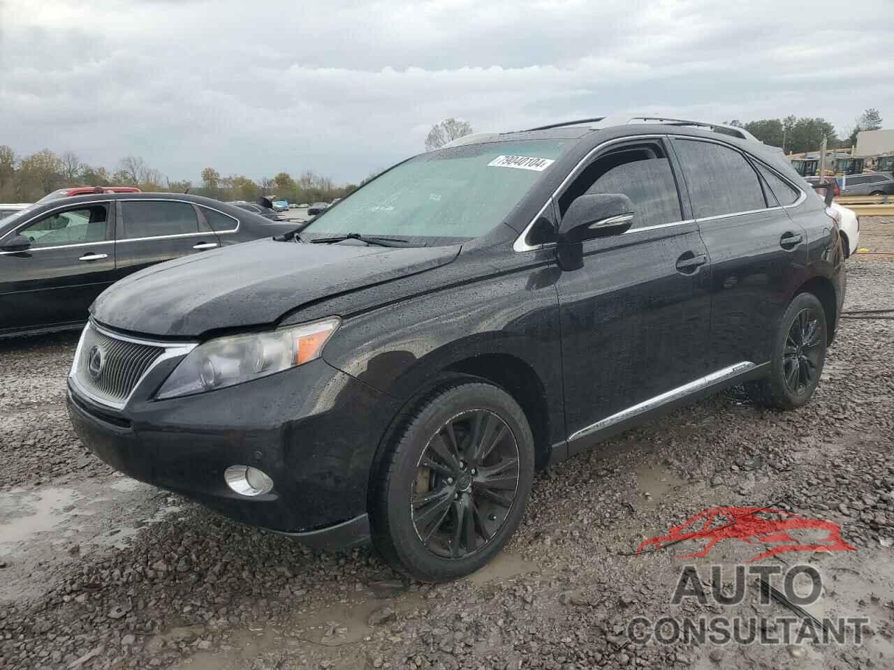 LEXUS RX450 2011 - JTJBC1BA1B2037641