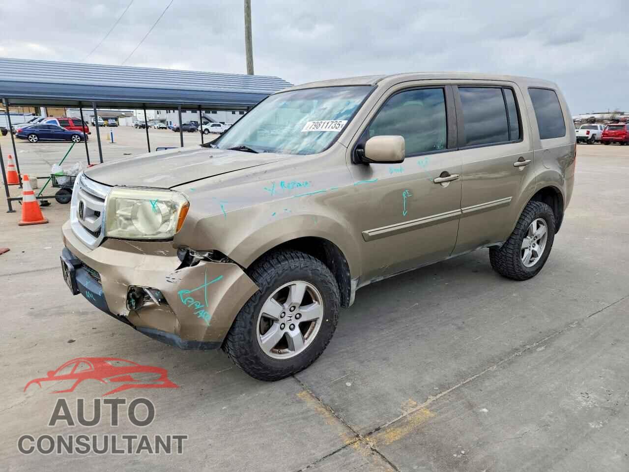 HONDA PILOT 2009 - 5FNYF38499B013306