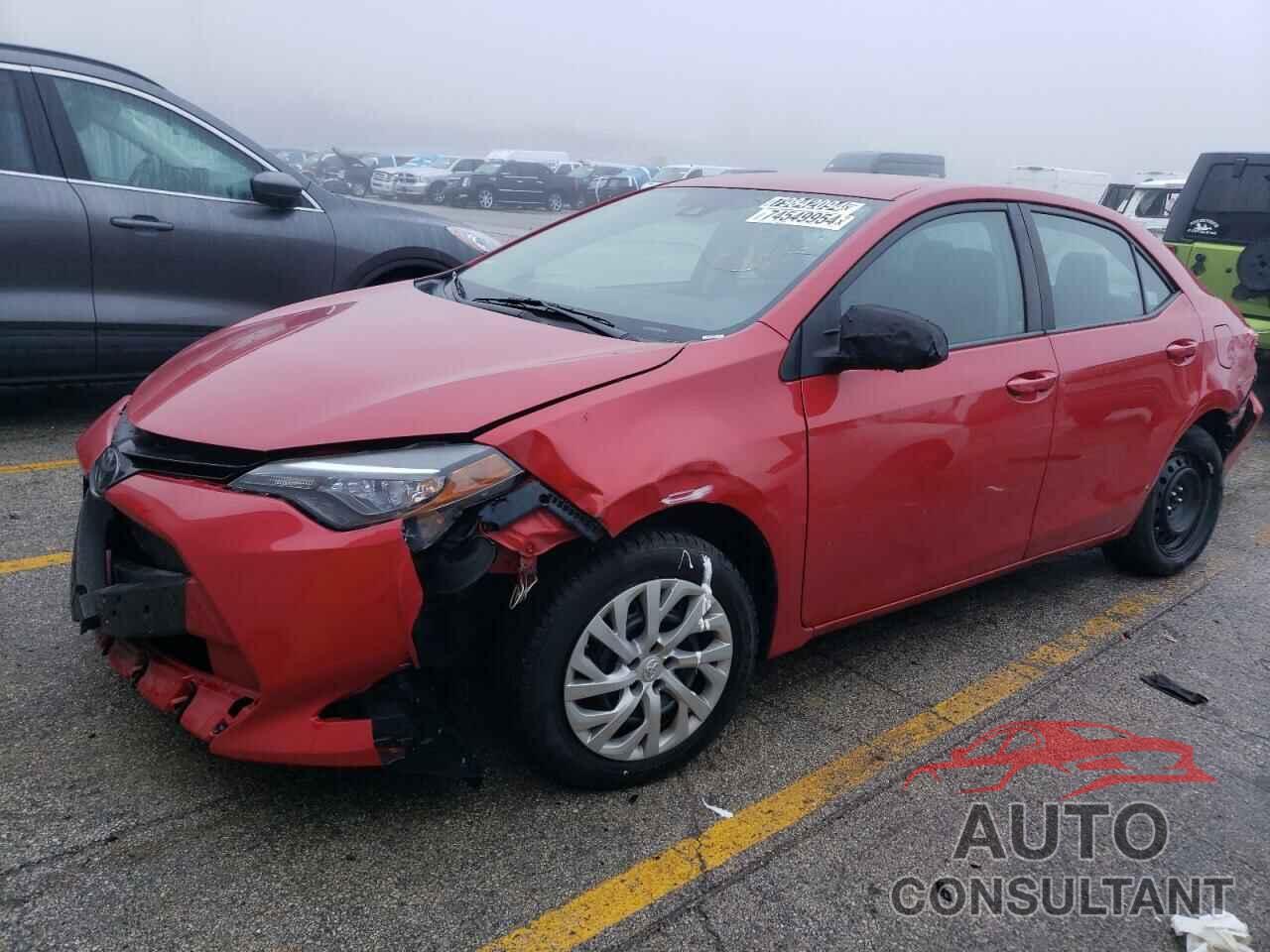 TOYOTA COROLLA 2017 - 2T1BURHE9HC800329
