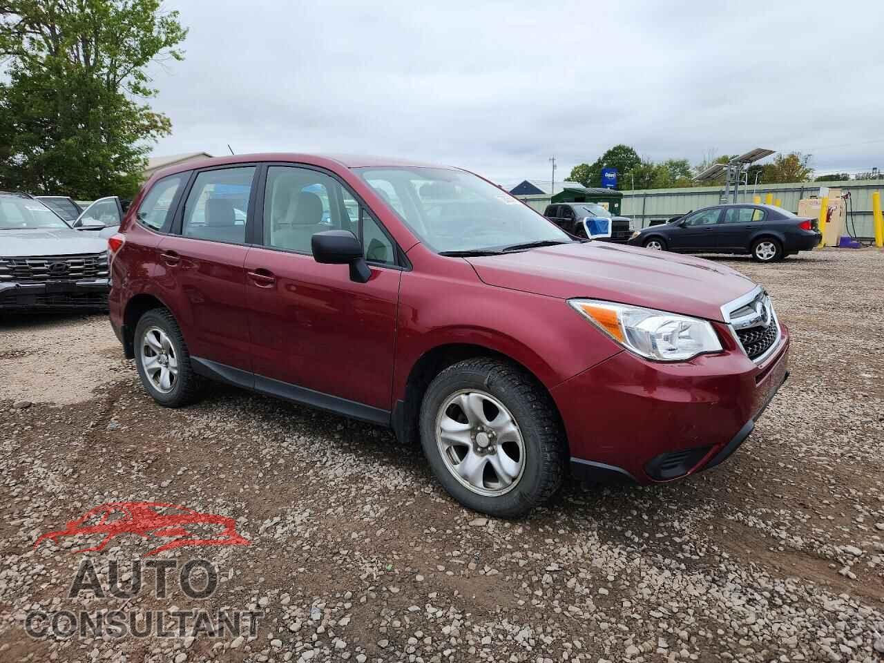 SUBARU FORESTER 2014 - JF2SJAAC0EH471497