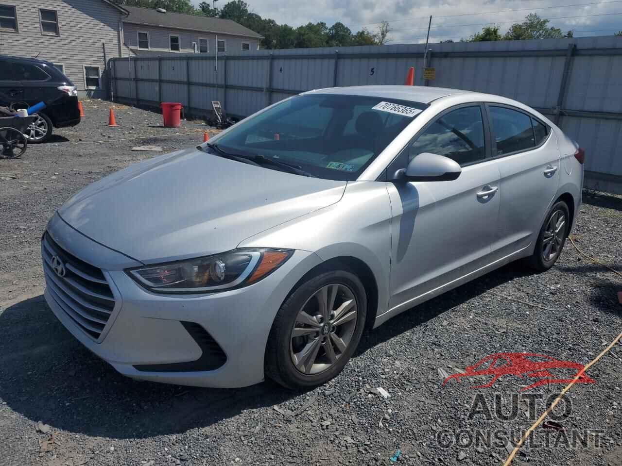HYUNDAI ELANTRA 2018 - KMHD84LF4JU720232