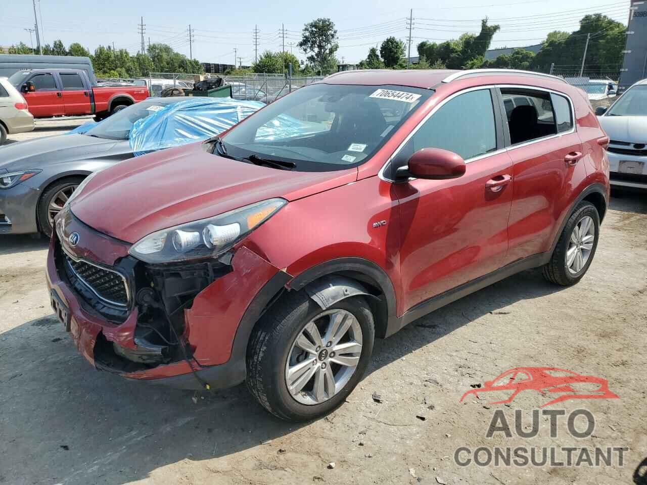 KIA SPORTAGE 2018 - KNDPMCACXJ7489254