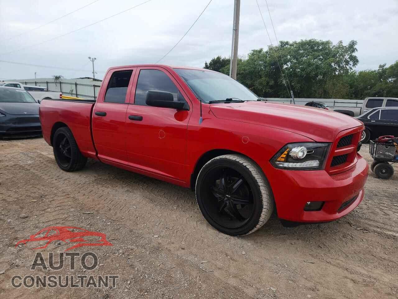 DODGE RAM 1500 2012 - 1C6RD6FT3CS221821