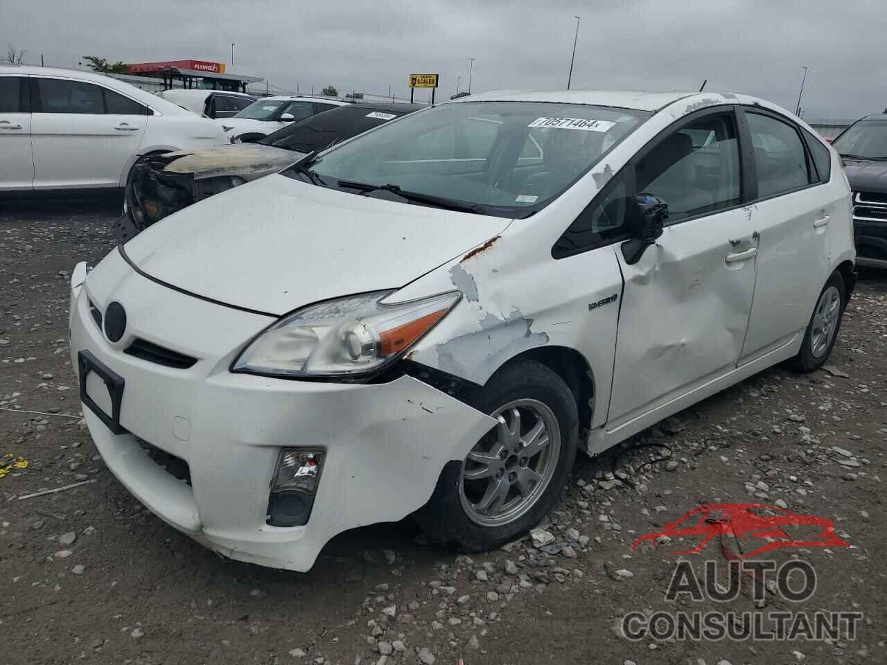 TOYOTA PRIUS 2010 - JTDKN3DU8A0043821