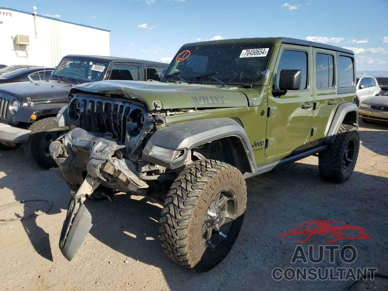 JEEP WRANGLER 2020 - 1C4HJXDG1LW295210