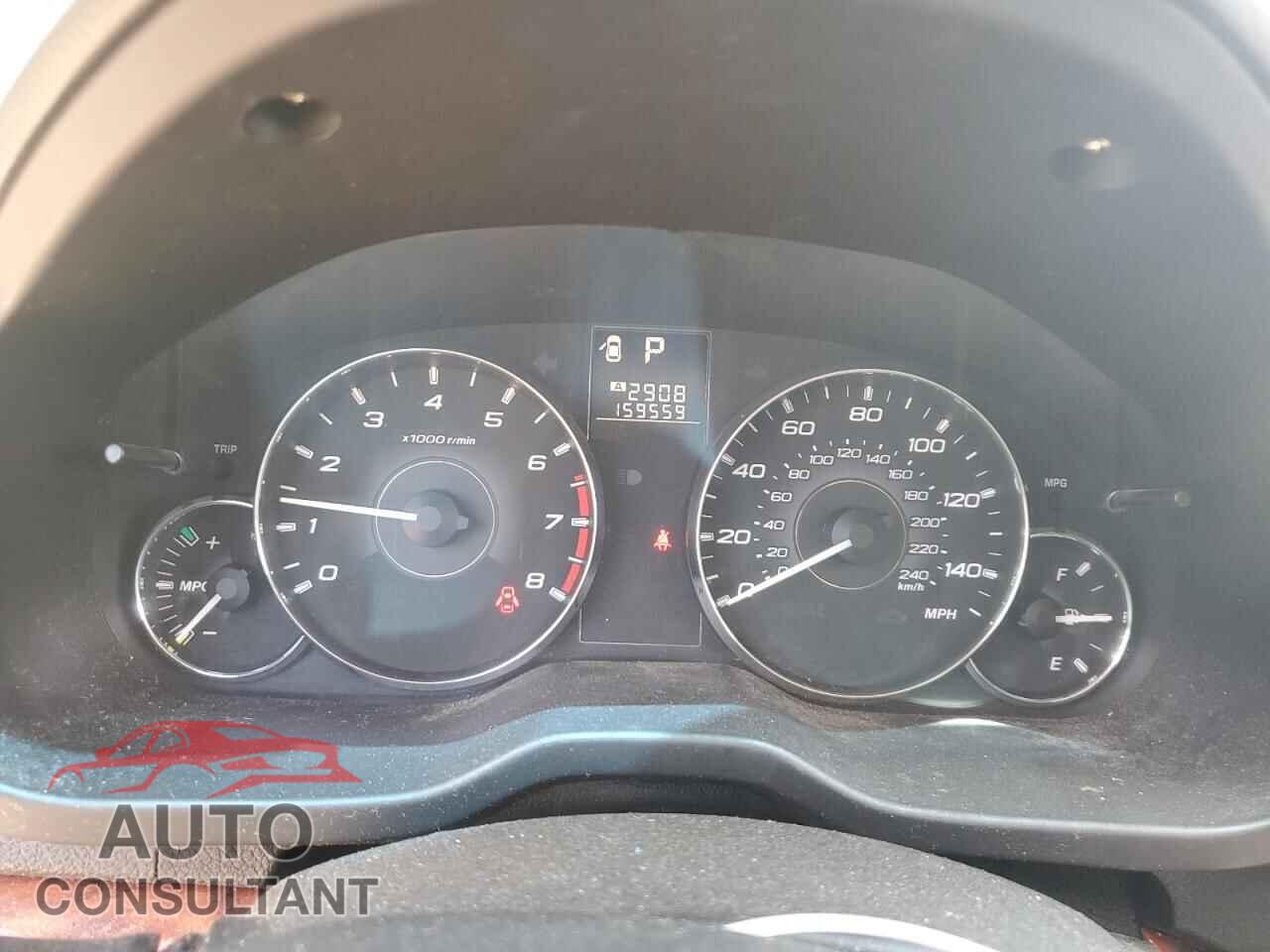 SUBARU OUTBACK 2011 - 4S4BRBKC2B3432894