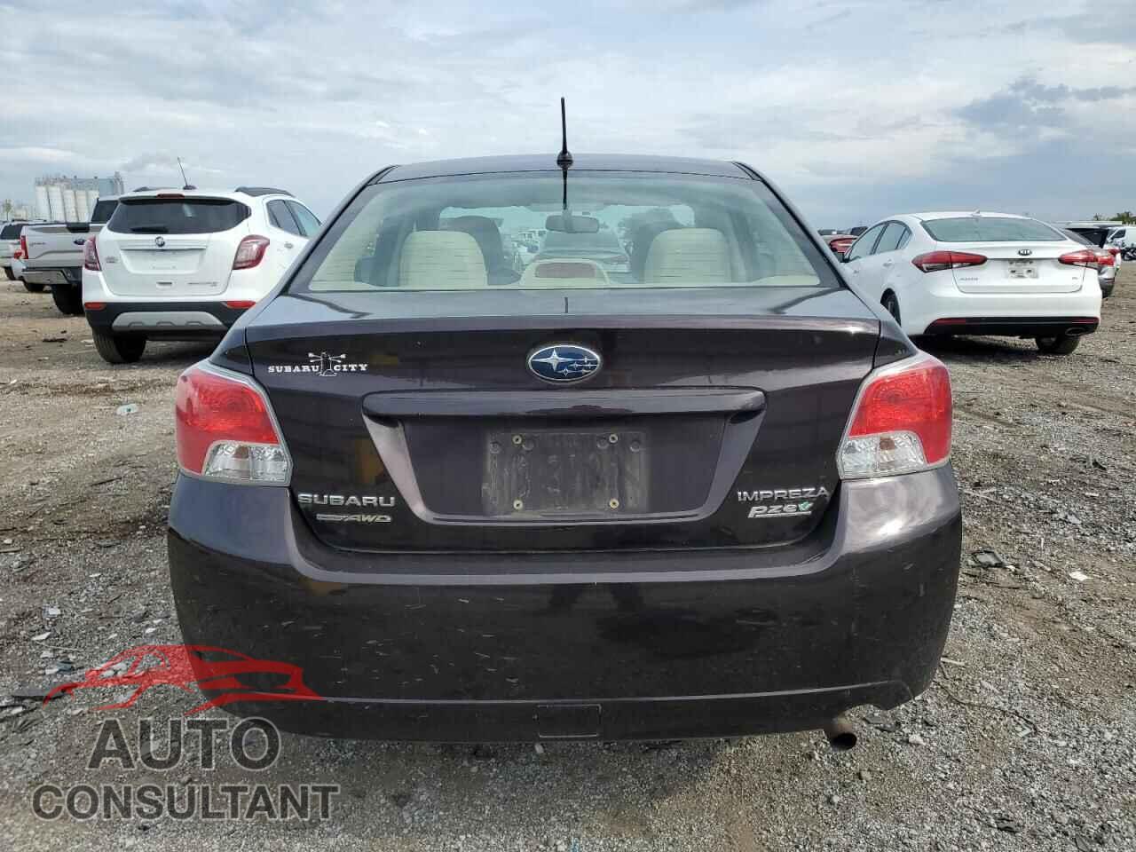 SUBARU IMPREZA 2012 - JF1GJAC65CH011010