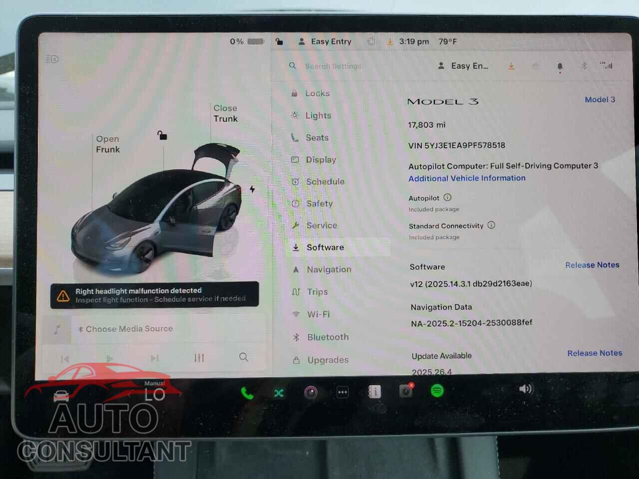 TESLA MODEL 3 2023 - 5YJ3E1EA9PF578518