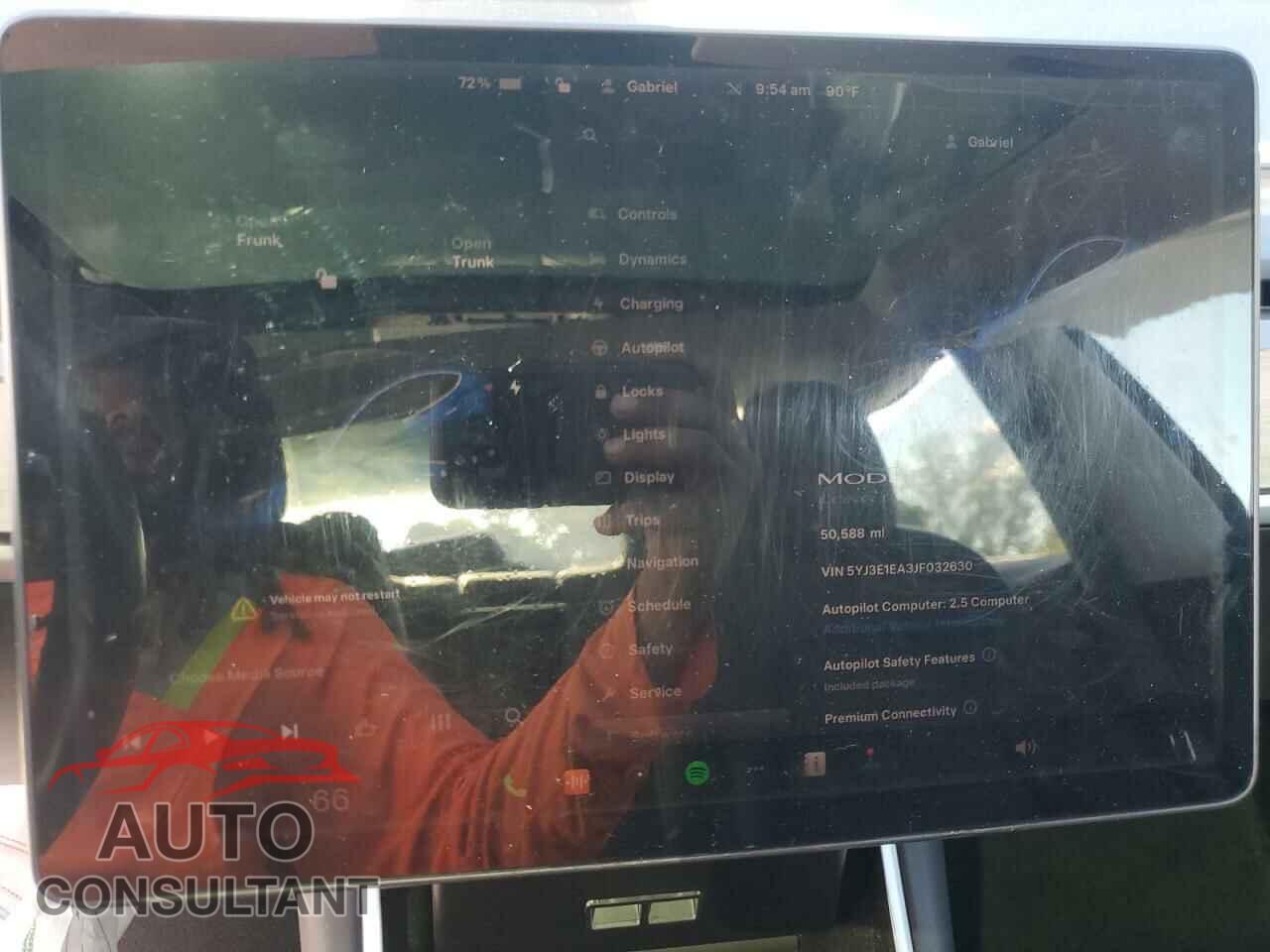 TESLA MODEL 3 2018 - 5YJ3E1EA3JF032630
