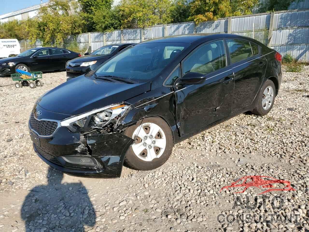 KIA FORTE 2016 - KNAFK4A60G5534639