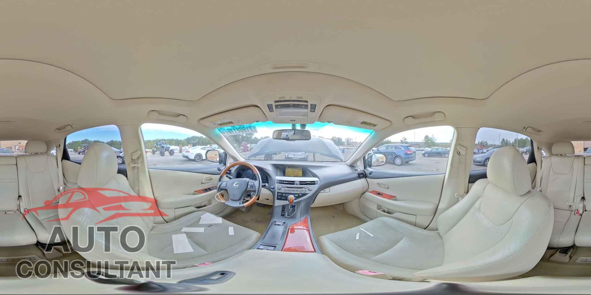 LEXUS RX450 2011 - JTJBC1BA7B2032931