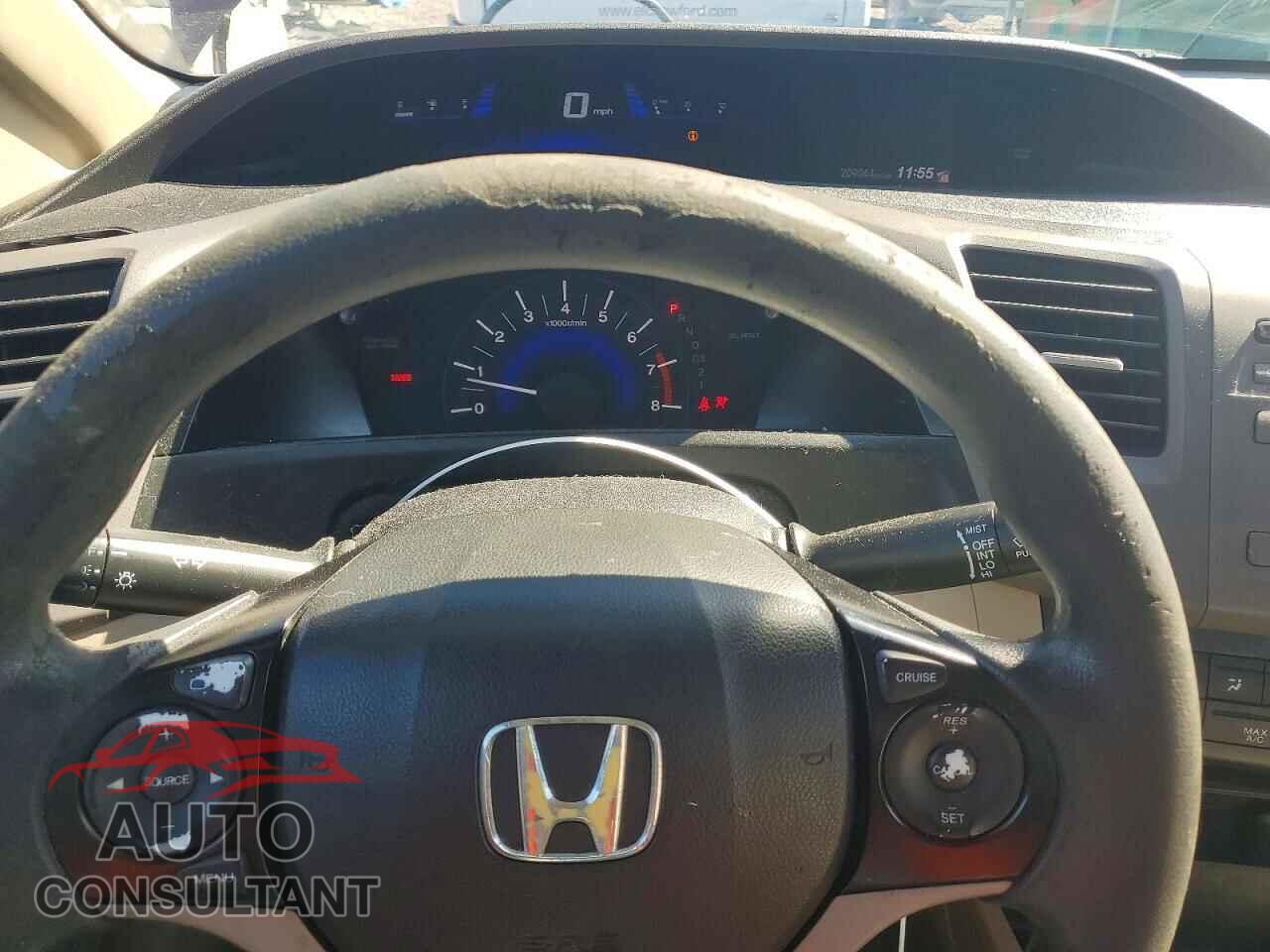 HONDA CIVIC 2012 - 19XFB2F56CE029601