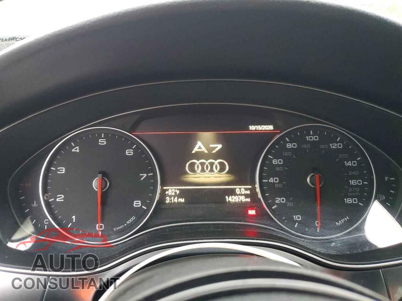 AUDI A7 2012 - WAU2GAFC3CN165573