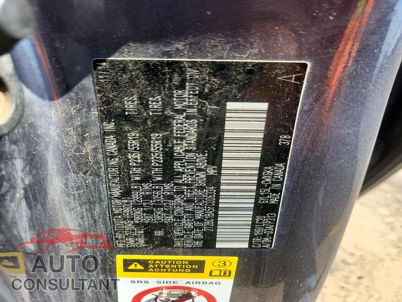 LEXUS RX450 2015 - 2T2BC1BA5FC006334