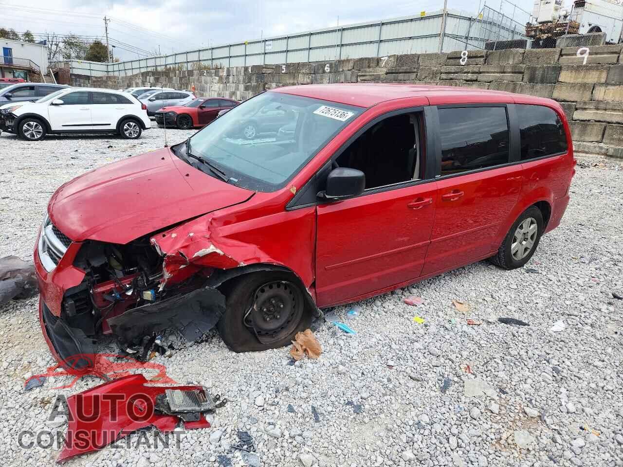 DODGE CARAVAN 2012 - 2C4RDGBG7CR298930