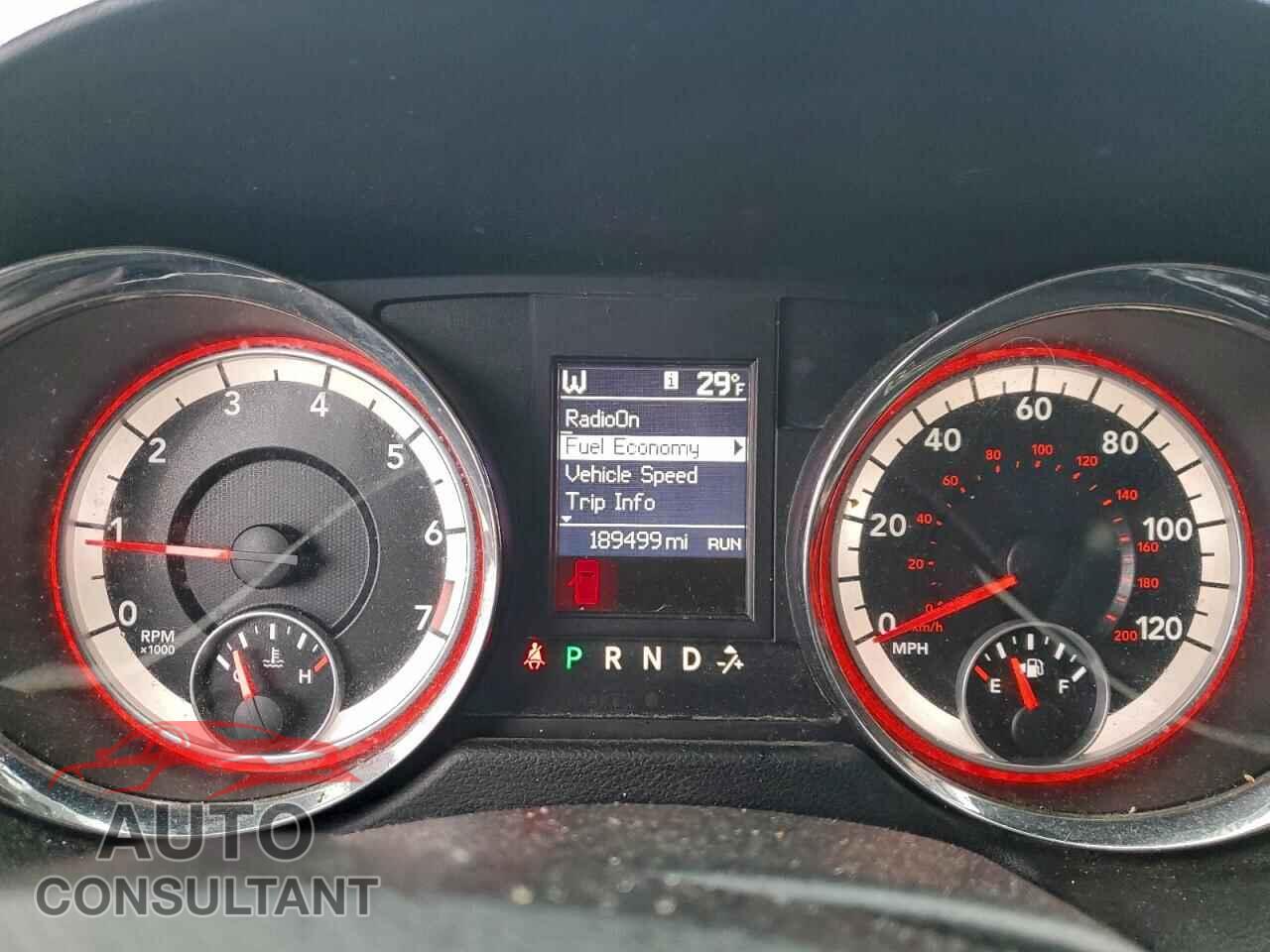 DODGE CARAVAN 2013 - 2C4RDGDG5DR542587