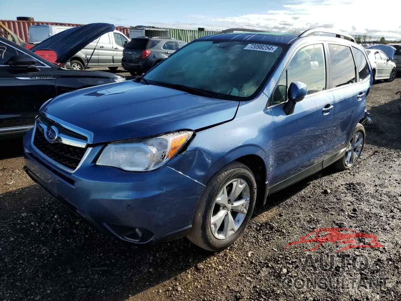 SUBARU FORESTER 2016 - JF2SJARCXGH527629