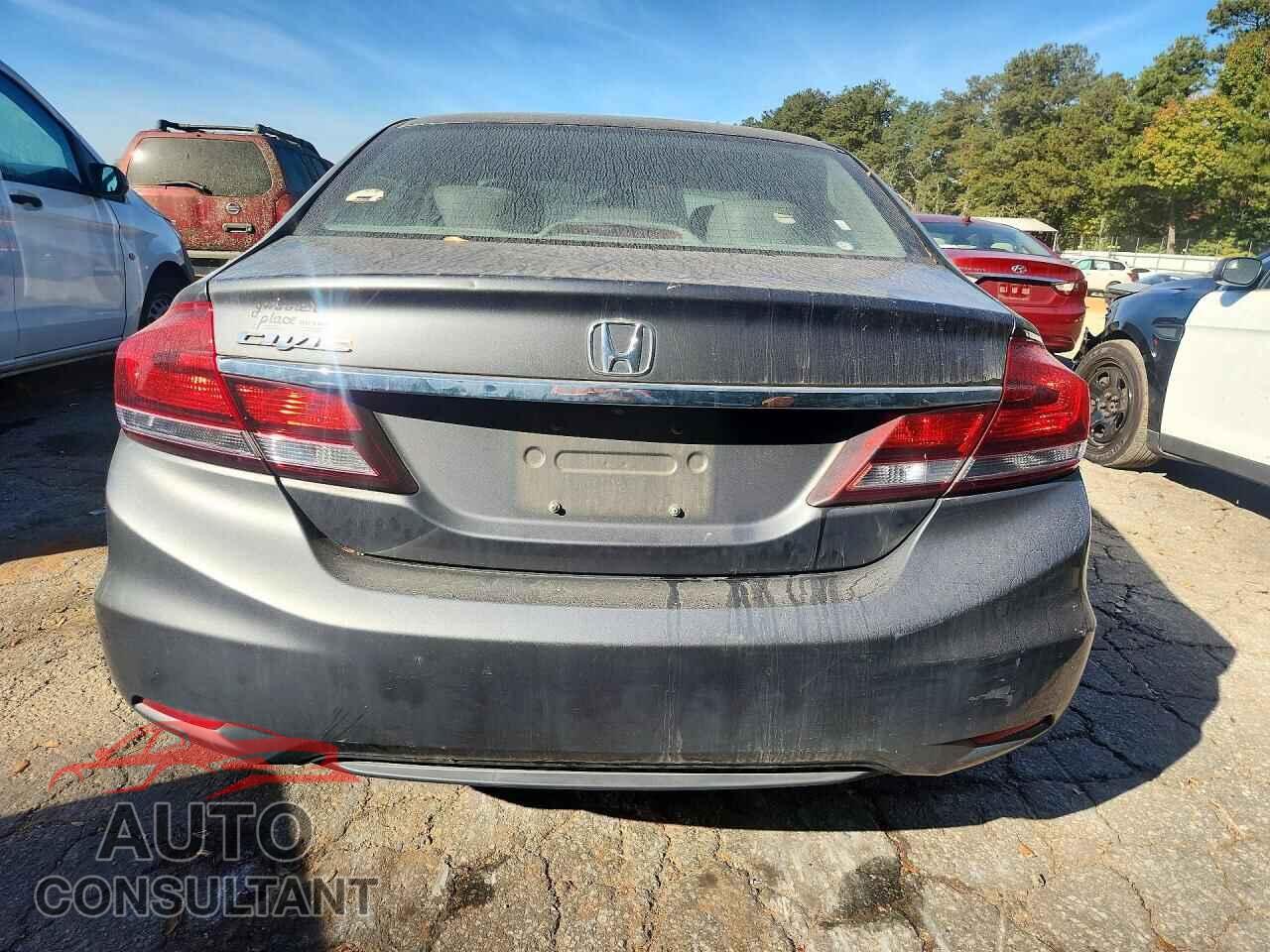 HONDA CIVIC 2013 - 2HGFB2F90DH524502