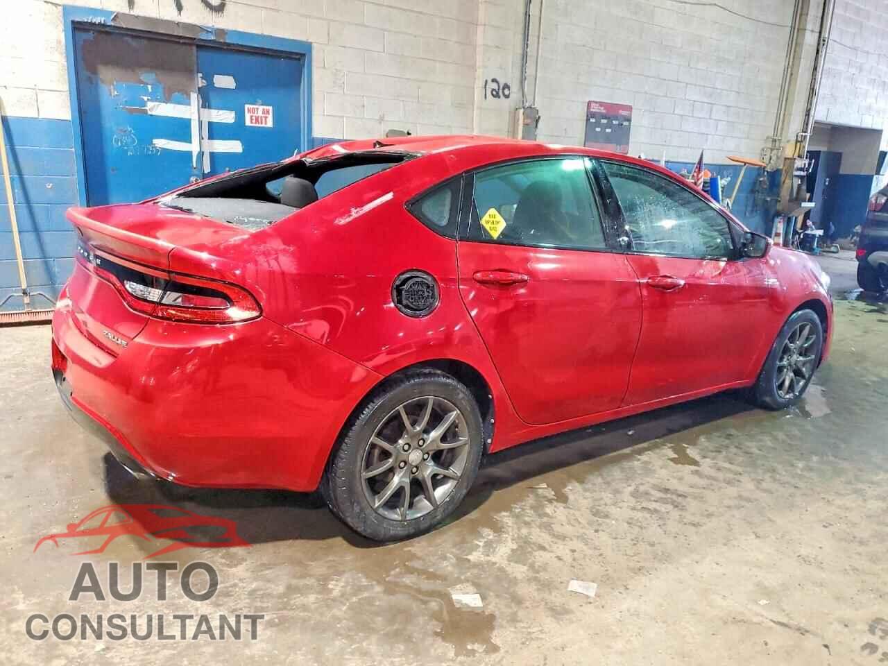 DODGE DART 2013 - 1C3CDFBA9DD106735