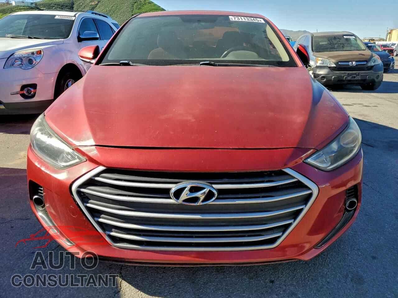 HYUNDAI ELANTRA 2017 - 5NPD84LF4HH121663