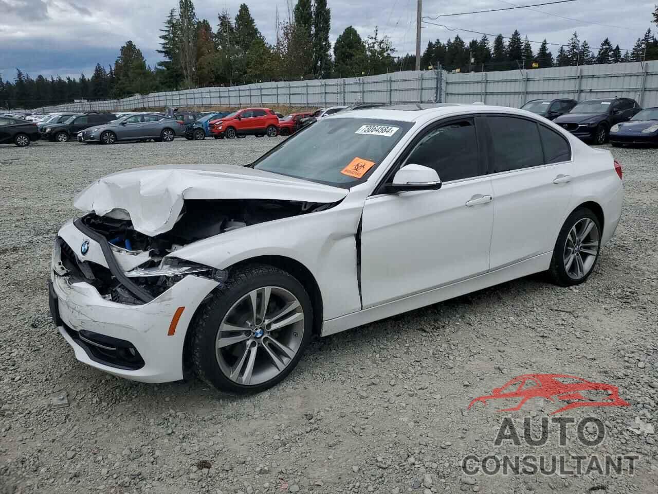 BMW 3 SERIES 2018 - WBA8D9C58JEM31741