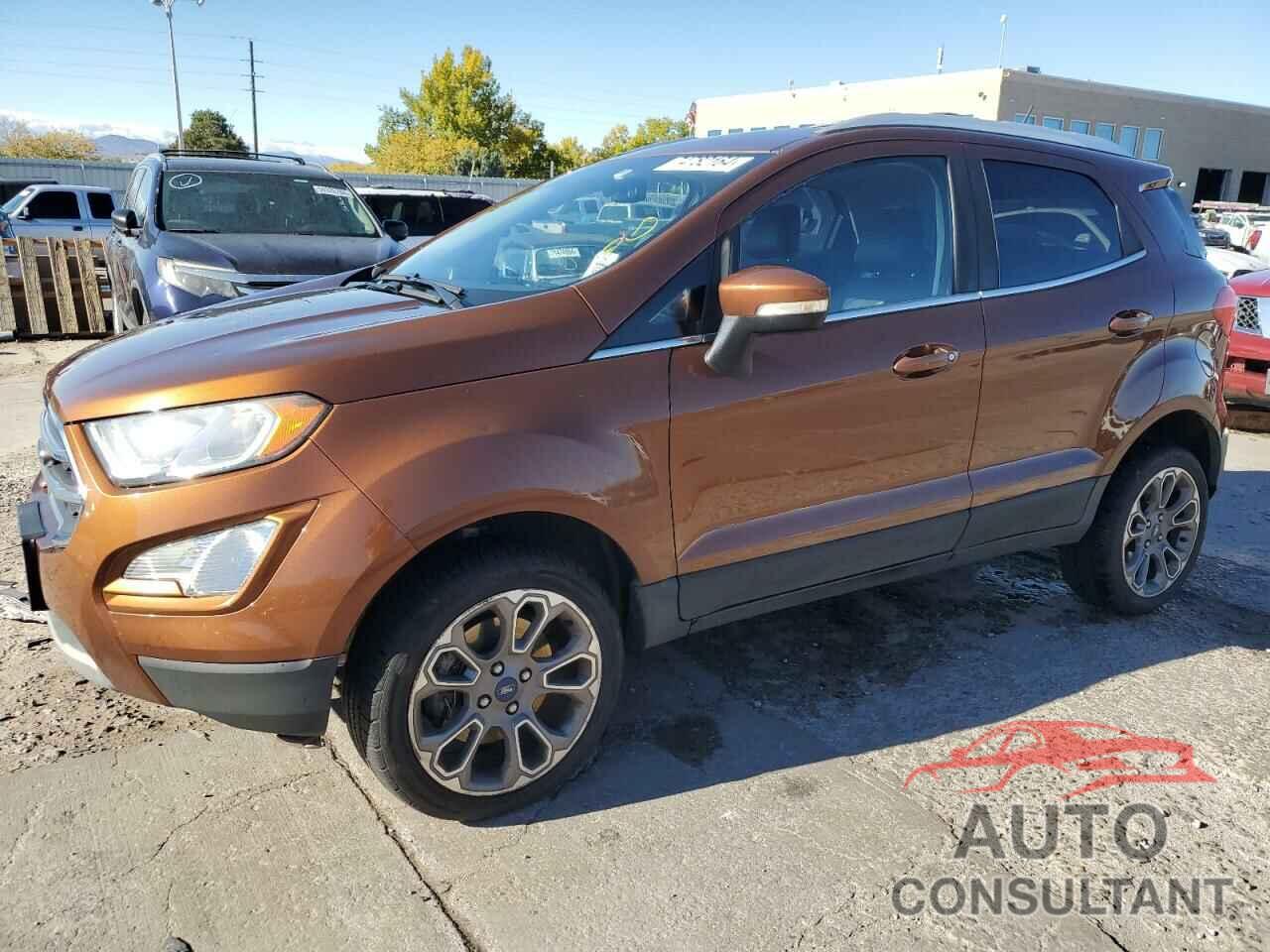 FORD ECOSPORT 2019 - MAJ6S3KL2KC273221