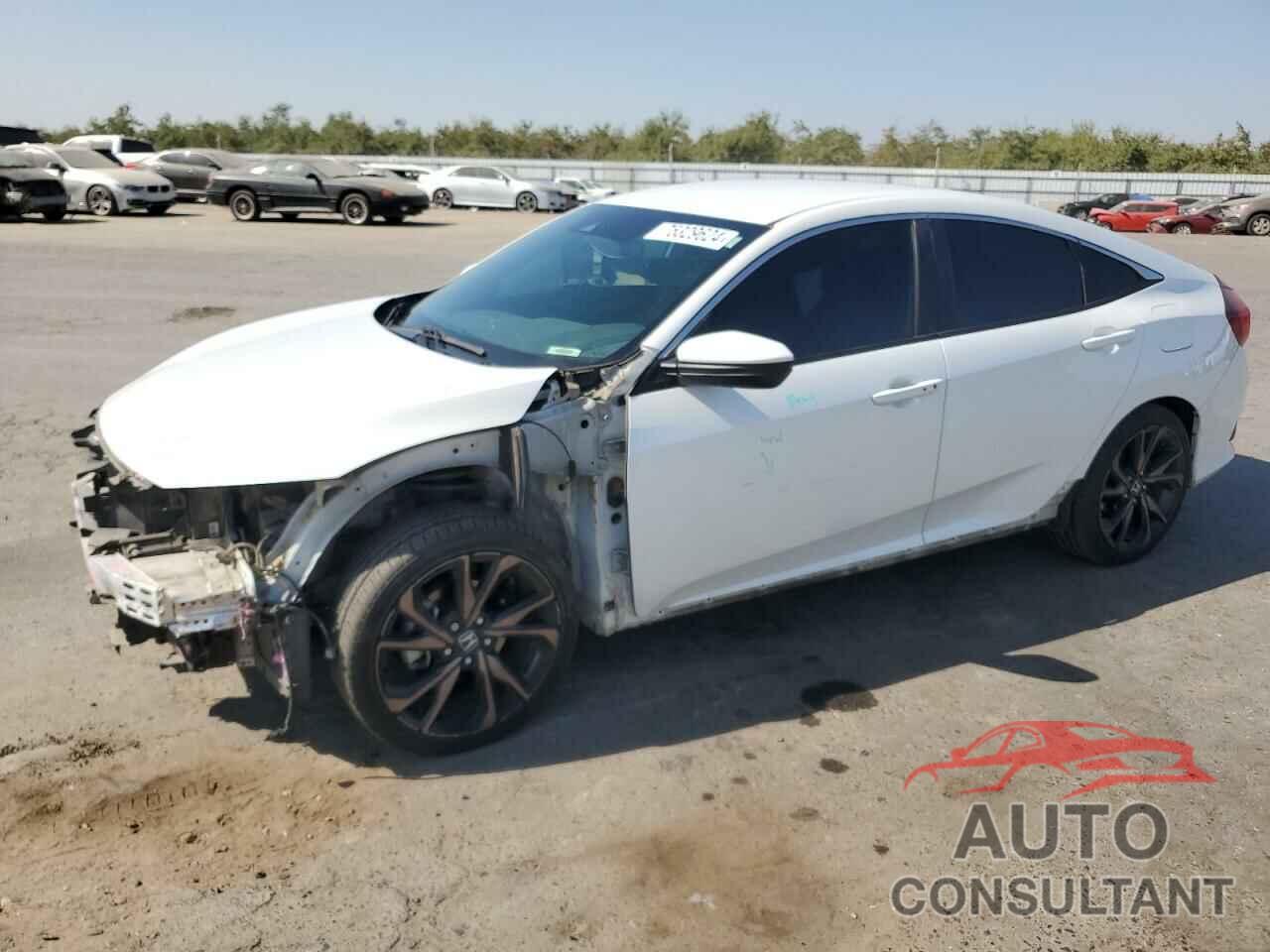HONDA CIVIC 2020 - 19XFC2F83LE200425