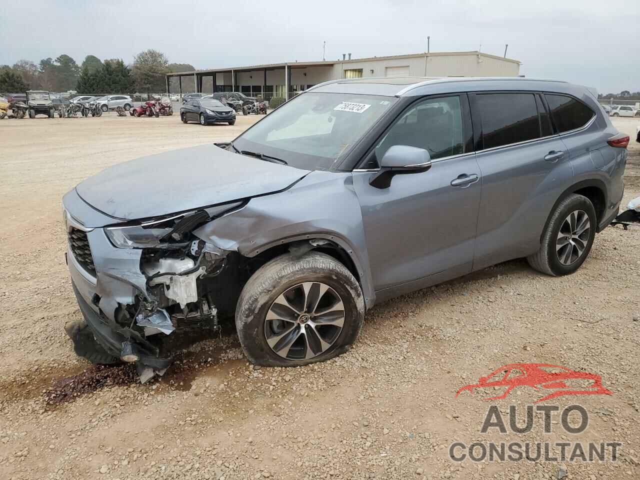 TOYOTA HIGHLANDER 2022 - 5TDGZRAH7NS115454