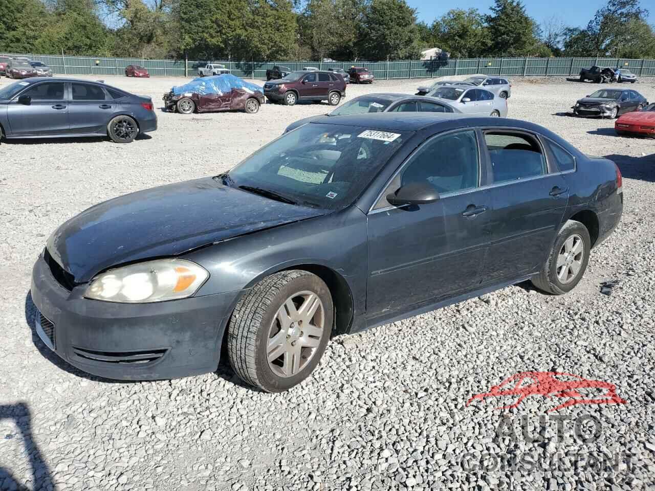 CHEVROLET IMPALA 2013 - 2G1WG5E39D1262091