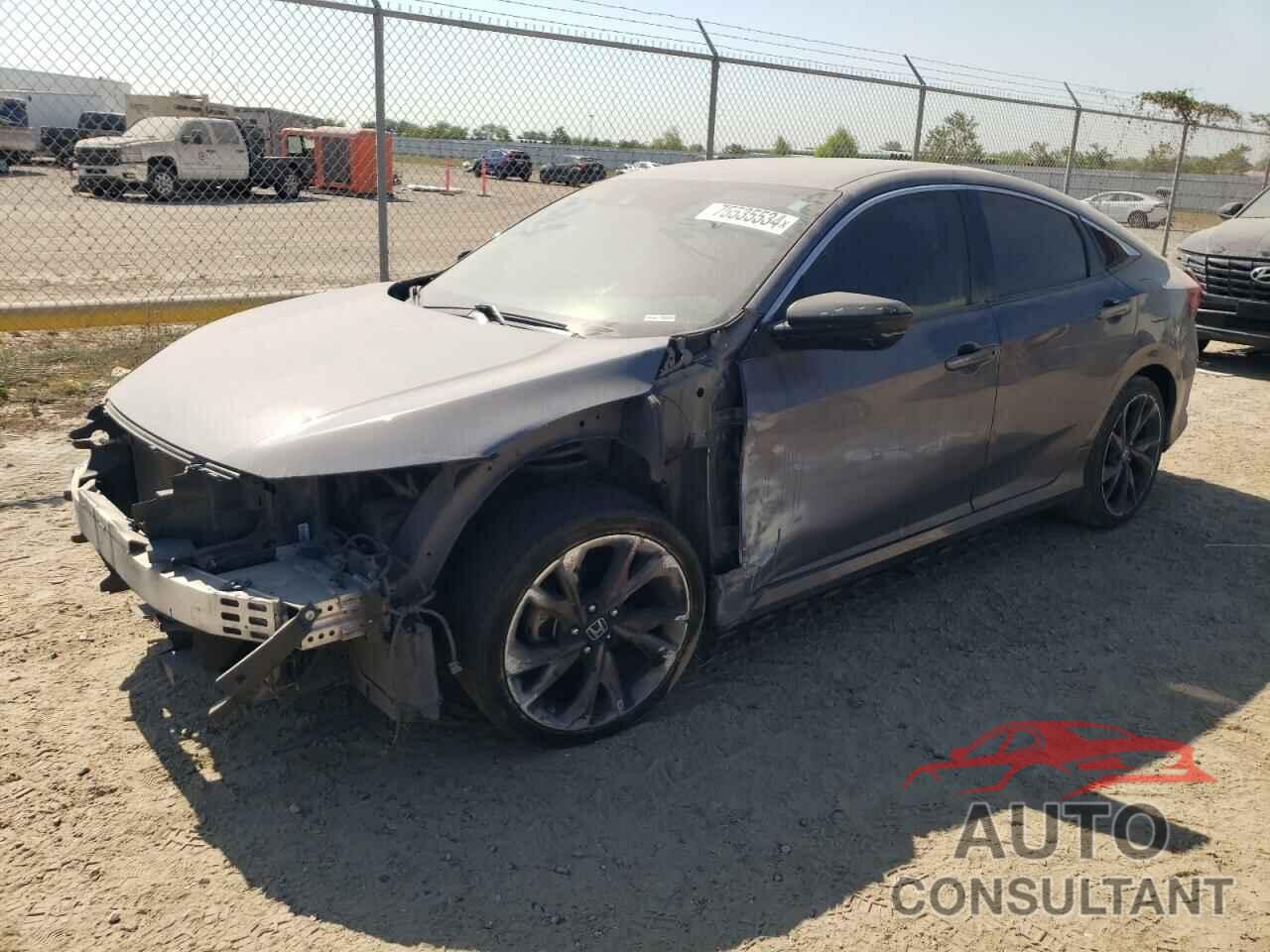 HONDA CIVIC 2019 - 19XFC2F81KE021220