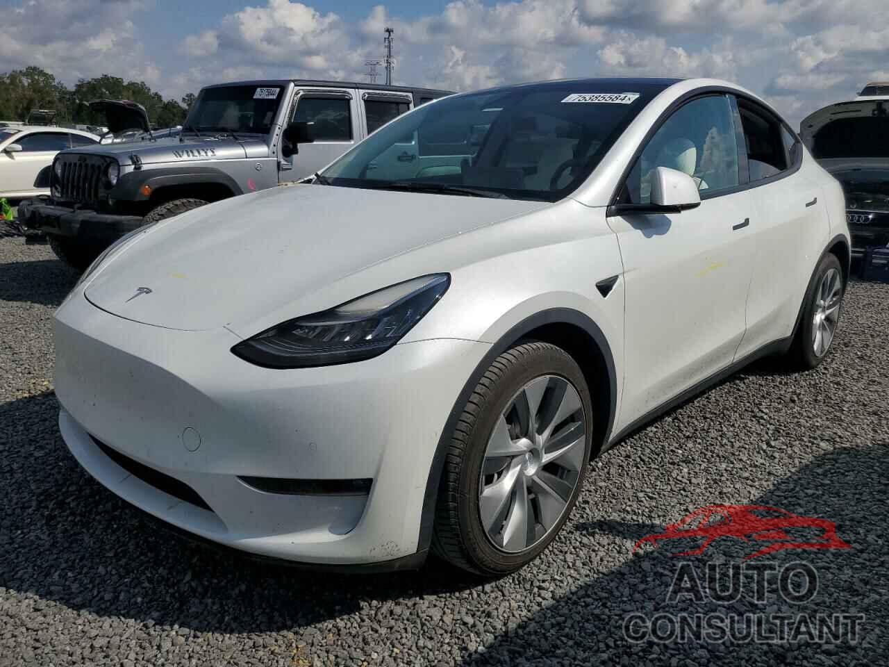 TESLA MODEL Y 2021 - 5YJYGDED4MF109165