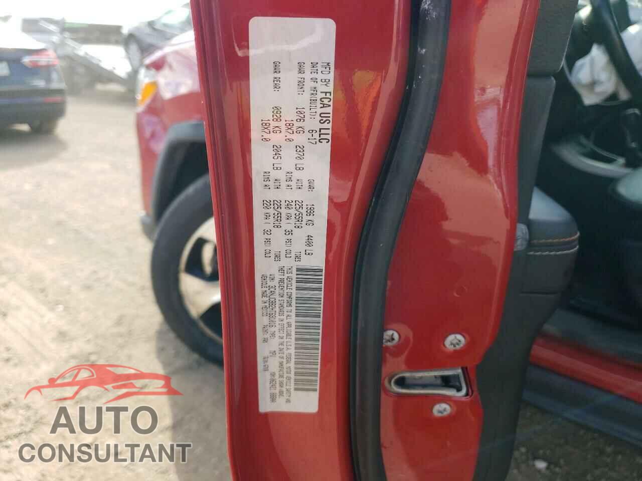 JEEP COMPASS 2017 - 3C4NJCBB2HT691016